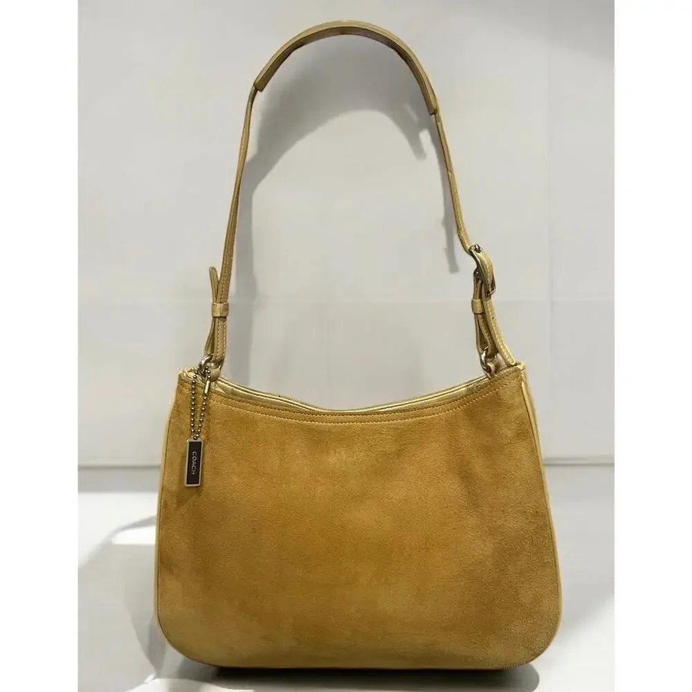 Vintage Coach 8164 Girlie Suede Hobo Bag
